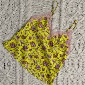 Bright Lacy Neon Yellow lingerie by victoria’s secret